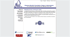 Desktop Screenshot of gateway-pension.com